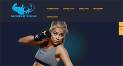 Desktop Screenshot of doplnky-fitness.sk